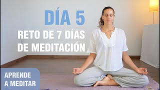 Thumbnail image for Día 5- Aprende a Meditar | Reto de meditación para aprender a meditar paso a paso | Anabel Otero