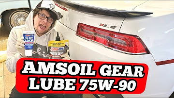 2014 Camaro SS 1LE AMSOIL 75W-90 Gear Lube Change