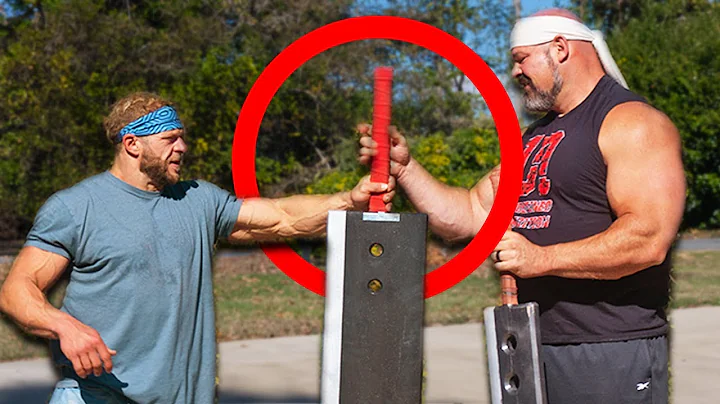 Strongest Man on Earth Tries My Training?