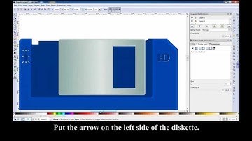 Tutorial on Creating a Vector Image of a Diskette