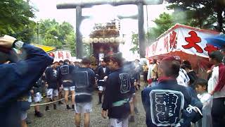 20170917 119やわたんまち鶴ケ谷八幡宮二の鳥居の神明町