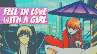 Okita x Kagura [OkiKagu] 冲神  (Gintama AMV) - Fell in love with a girl by The White Stripes