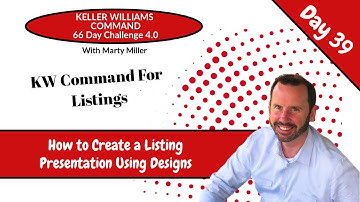 KW Command 66 Day Challenge 4.0 Day 39 - Create a Listing Packet using KW Command Designs