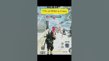 TTK of PPSH #codm #codmobile #codclips #callofduty #shorts