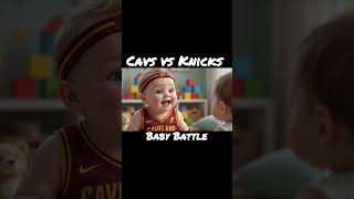 Cavs vs Knicks ( Baby Battle) #nba #basketball