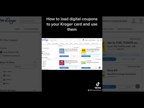 How to load digital coupons to your Kroger card and use them