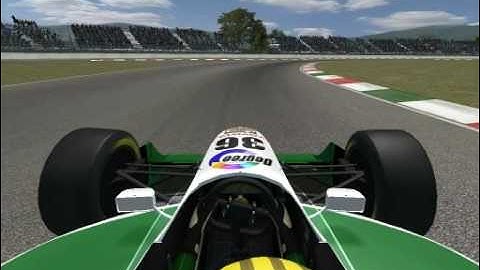 rFactor CART Factor onboard lap of Hermanos Rodriguez