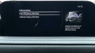 MAZDA CX-30 – Come sincronizzare il Monitor Consumi con il reset Viaggio A