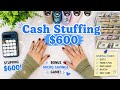 $600 Cash Stuffing | Weekly Budgeting for My Family