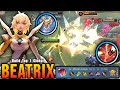 Ref:PlssgpEEnc4 100% unstoppable!! 19 kills beatrix monster gold laner!! - build top 1 global beatrix ~ mlbb