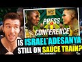 Is Israel Adesanya Still On The Sauce Train?