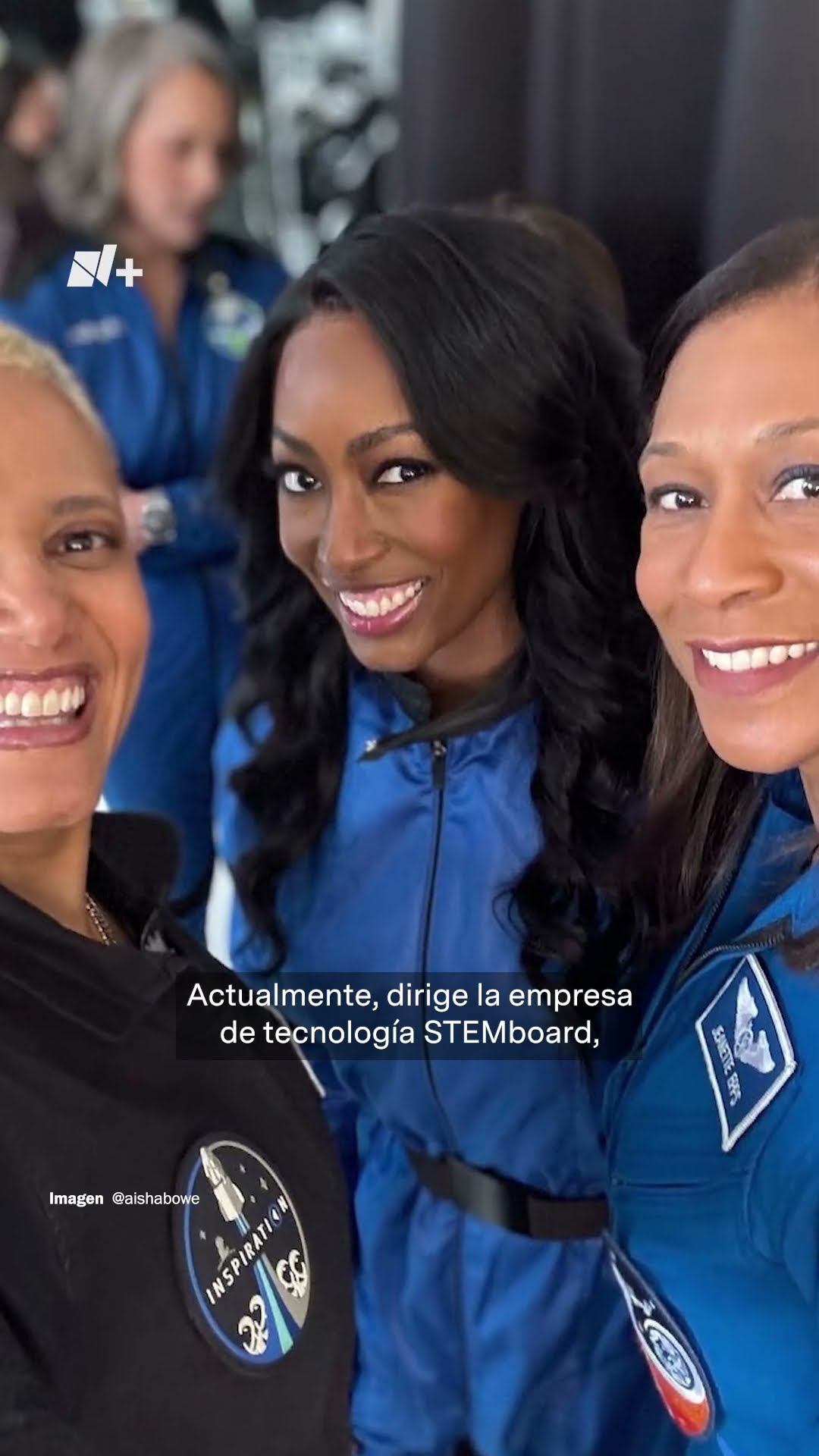 Las mujeres de la próxima misión de Blue Origin - N+ #Shorts