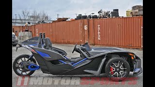 2023 Polaris Slingshot Slingshot R Graphite Blue Autodrive Ps23026 Imotorsports
