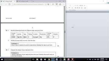 0417 - IGCSE ICT - Summer 2016 - Paper 21 (Part 2 DB)