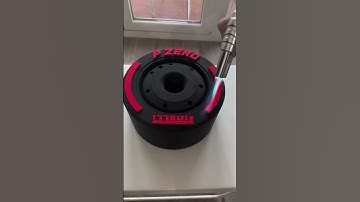 3D printed f1 display wheel! (Video by tridimprints on insta)