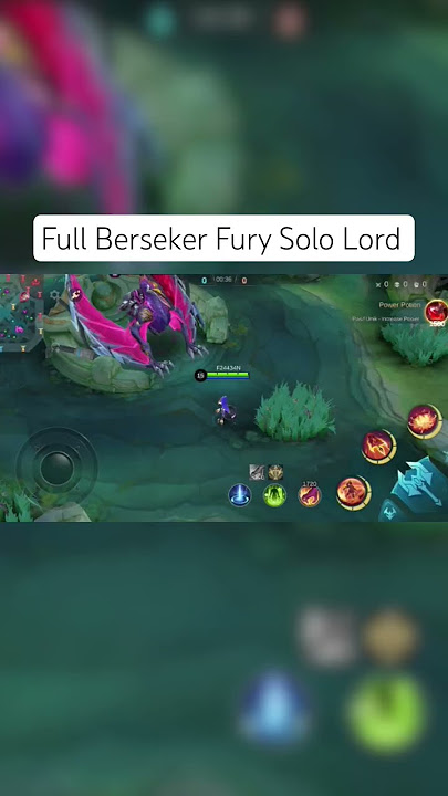 Hanabi Full Item Berseker Fury Solo Lord #mobilelegends #mlbb #shorts