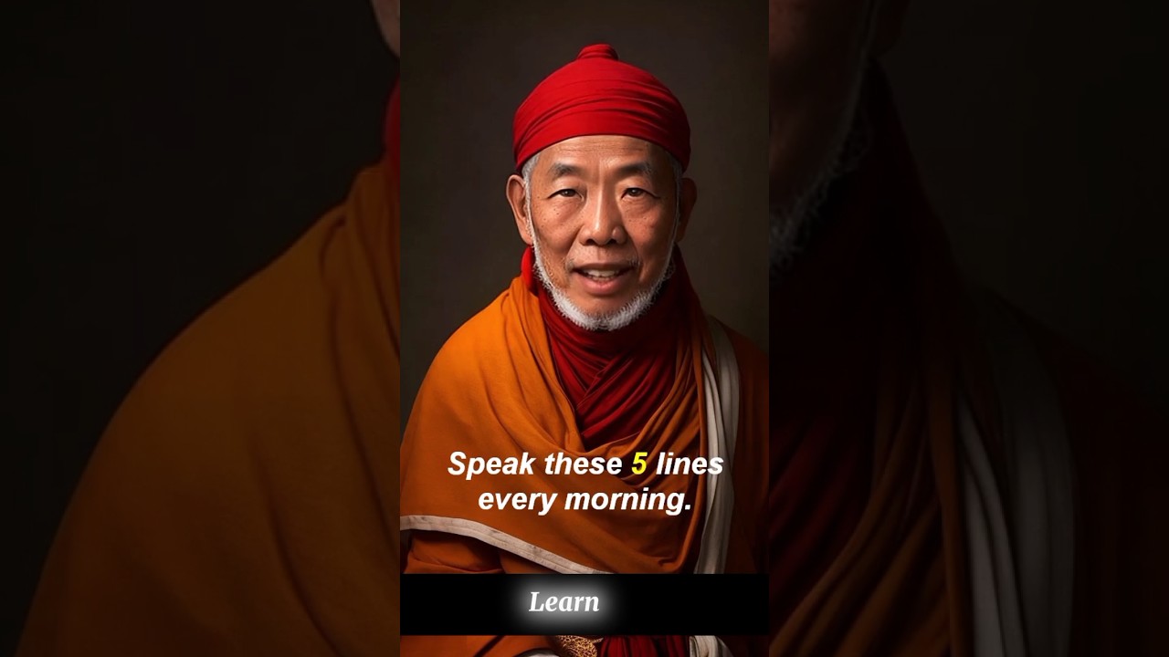Speak these 5 lines every Morning | Motivational Quotes 