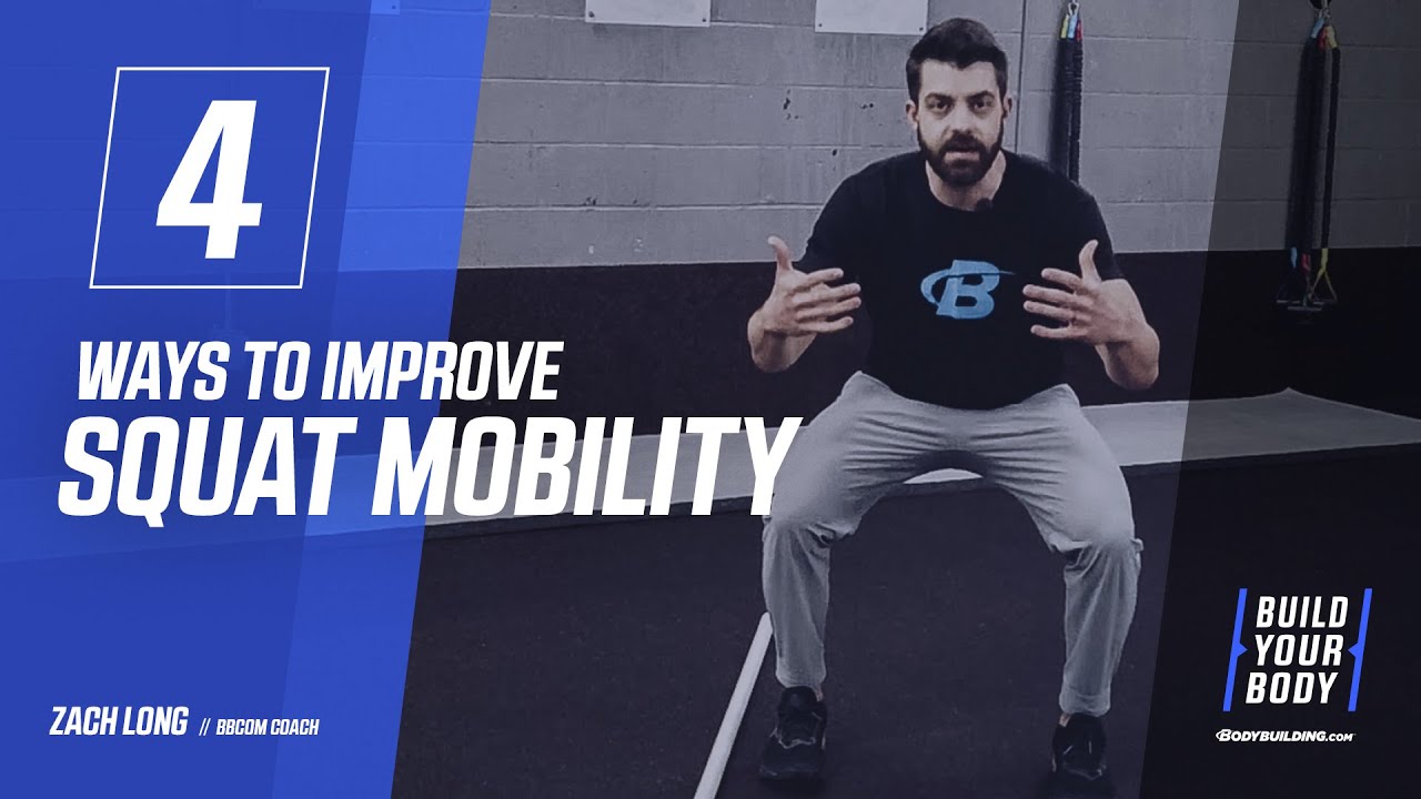 4 Ways to Improve Squat Mobility - YouTube