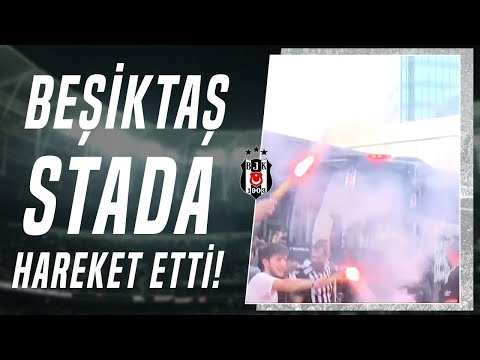 Beşiktaş, Ankaragücü Maçı İçin Stada Hareket Etti