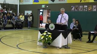 Class of 2026 Graduation - Isabelle Alamillo introduces Speaker - Sam McPhetres