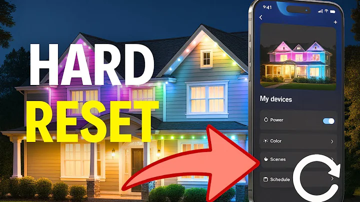 How To Hard Reset Govee Outdoor Permanent Lights H705A