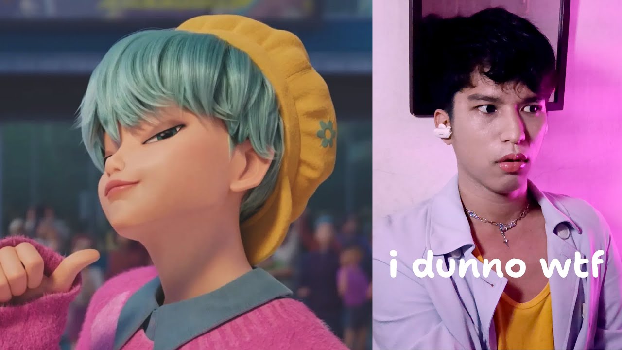 I tried rapping like Baby Saja, because I'm baby boy (KPOP Demon Hunters)