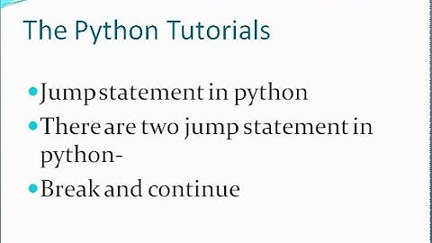 jump statement in python # class 12 computer science (CBSE) # chapter-1 Revision Tour