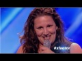 Sam bailey prison officer 1st arena audition so strong wow  whos loving you