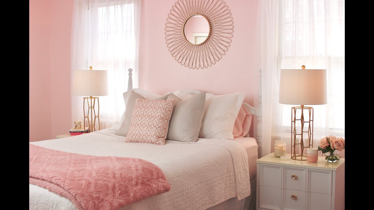 room tour pink