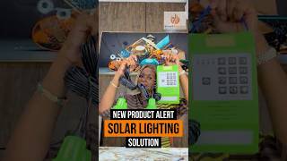 NEW PRODUCT ALERT | Solar Lighting Solution. 30hrs of illumination on a single charge.