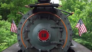 Arcade & Attica 18 Steam Train Working Hard