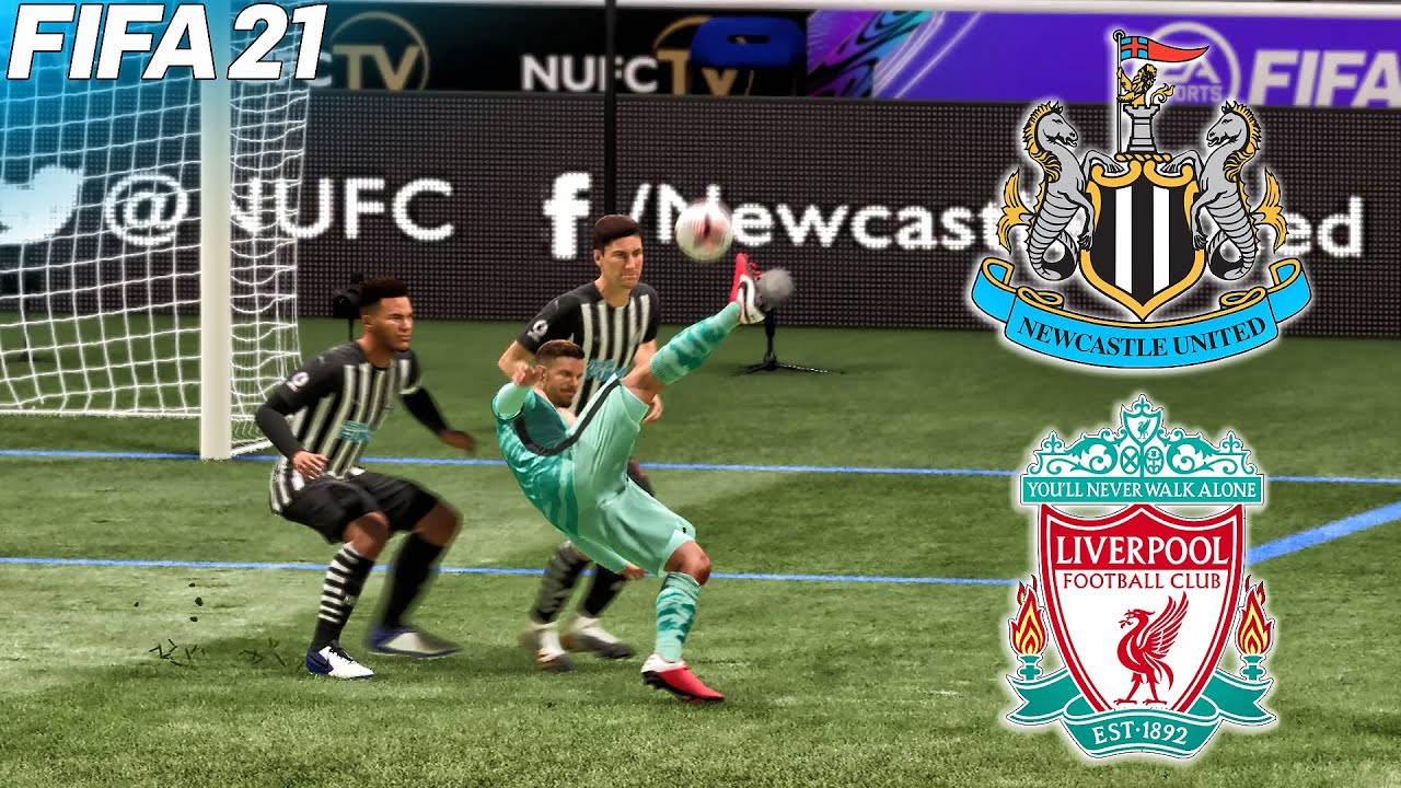 FIFA 21 | NEWCASTLE UNITED VS LIVERPOOL | Premier League 2020/2021 | Gameplay & Full match