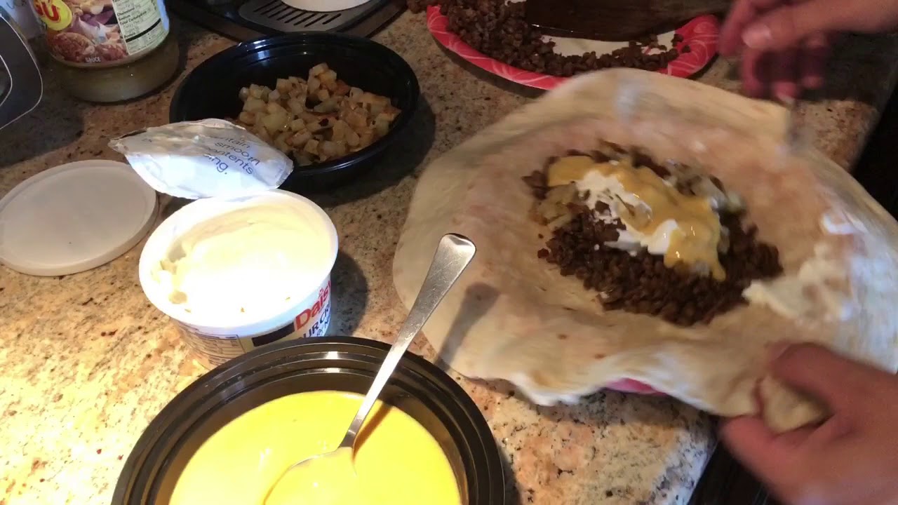 Taco Bell Cheesy Potato Burrito Remake YouTube