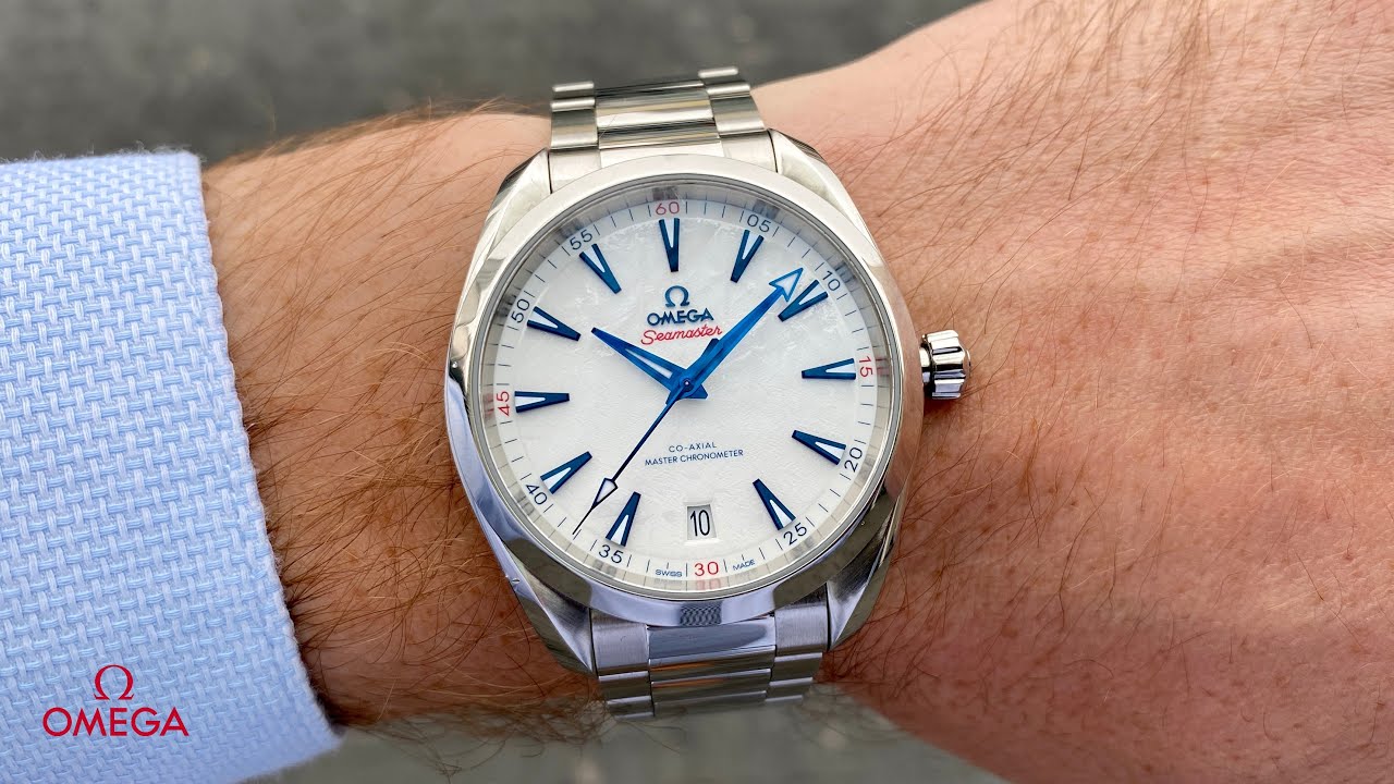 Omega Seamaster Aqua Terra 150M Beijing 2022 41 mm - YouTube