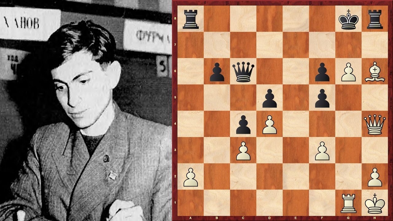 Шахматы | Михаил Таль РИСКУЕТ, чтобы ПОБЕДИТЬ! - YouTube