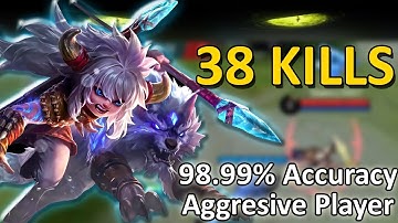 Popol and Kupa Aggressive Gameplay || Global no. 1 Build ~ MLBB/MOBA