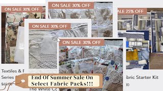 Select Fabric Kits On Sale | End Of Summer Sale!!!  #kitsforsale by Purple Cottage Crafts 201 views 1 year ago 1 minute, 9 seconds