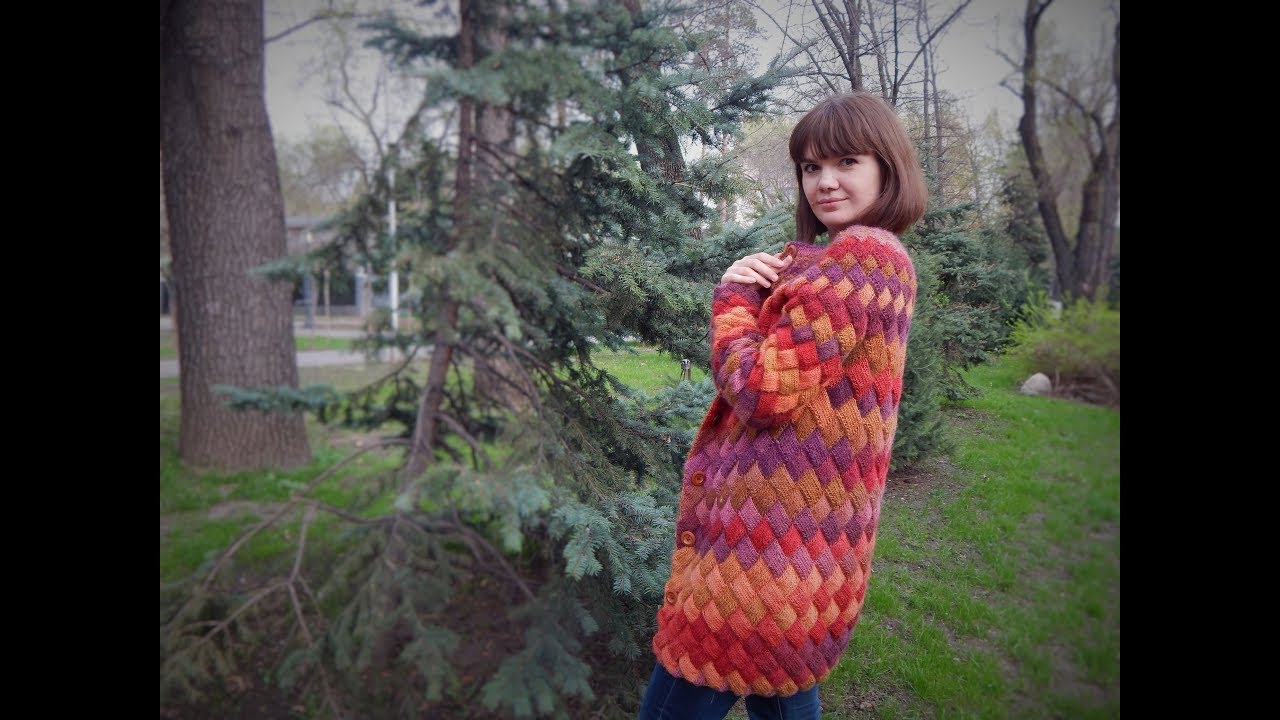 Экспресс МК по кардигану энтерлаком