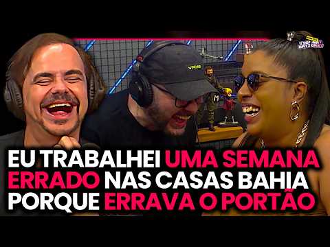 CARIOCA E BOLA SEM ACREDITAR NAS HISTÓRIAS DA CEGUINHA TATÁ KKKKK