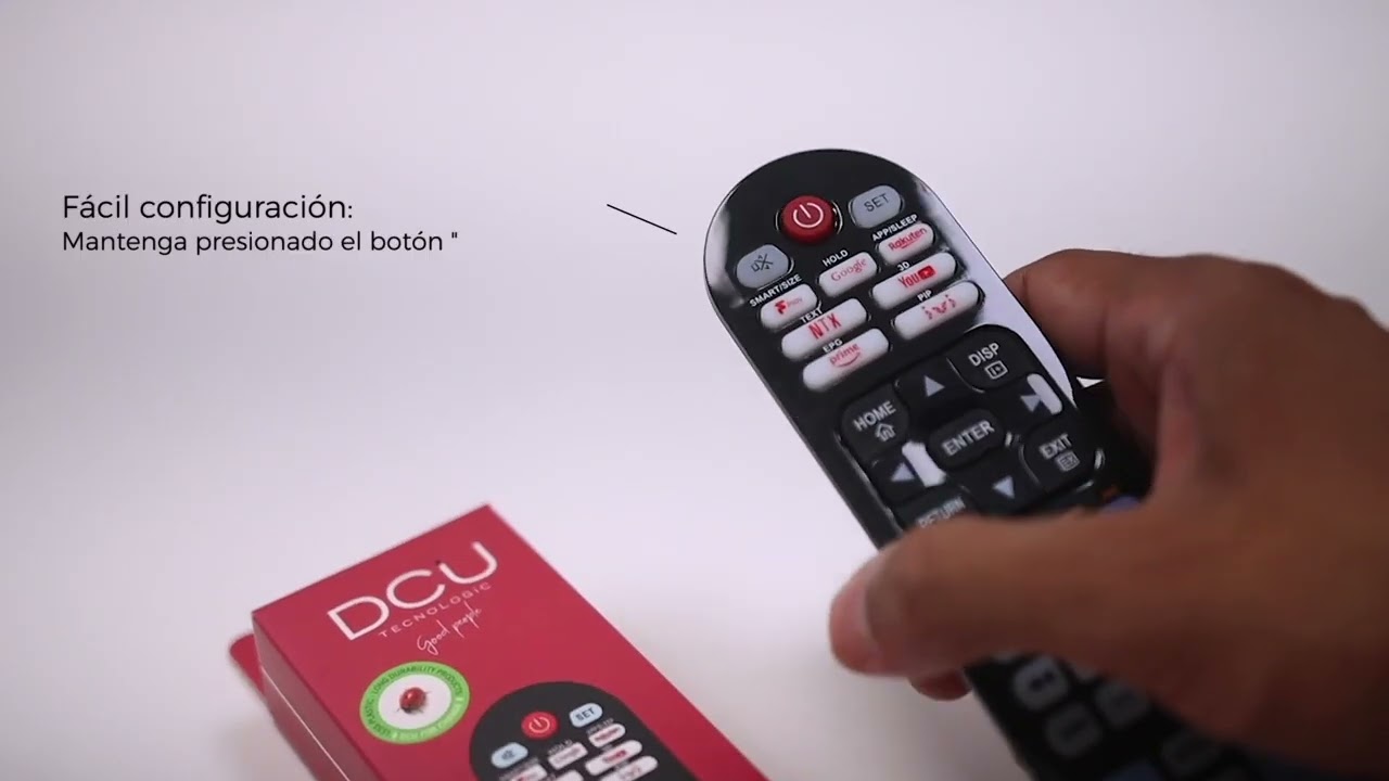 MANDO A DISTANCIA TV UNIVERSAL LCD/LED Netflix –  – Coll Solutions