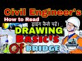 GAD Drawing Complete | Basics of Bridge | Bridge Construction Important Points | Minor Major Bridge