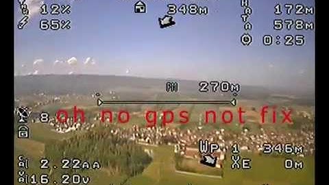 test analysis flight with apm 2.5 arduplane
