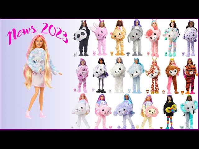 Barbie Cutie Reveal Chelsea Doll Jungle Series - Monkey