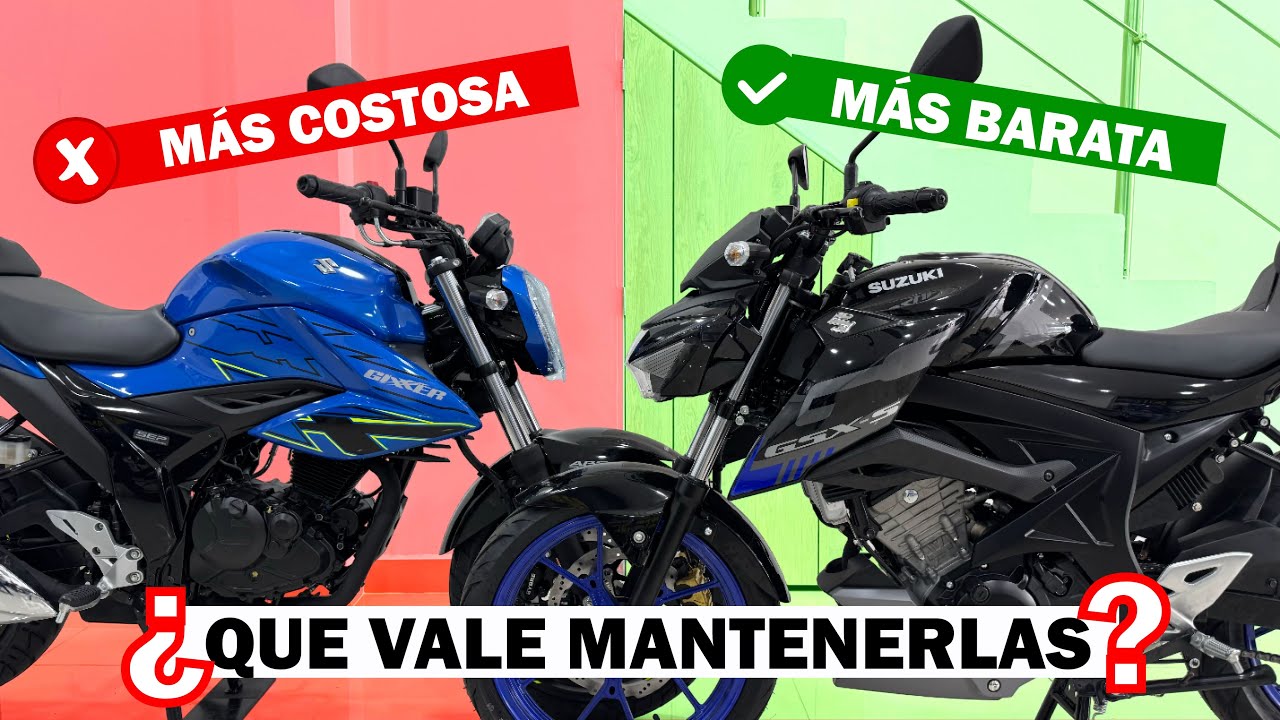 GSX-S 150 vs Gixxer 150 | Mantenimientos y Repuestos