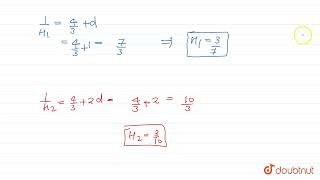 Famous Insert 4 H.M between 3/4 and (3)/(19).  | 12 | SEQUENCE & SERIES  | MATHS | RESONANCE ENGLISH | ... Profile