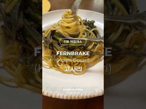 여름 제철채소 고사리 Fernbrake