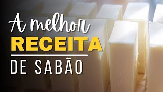 SABÃO CASEIRO COM ÓLEO DE COZINHA simples e de qualidade