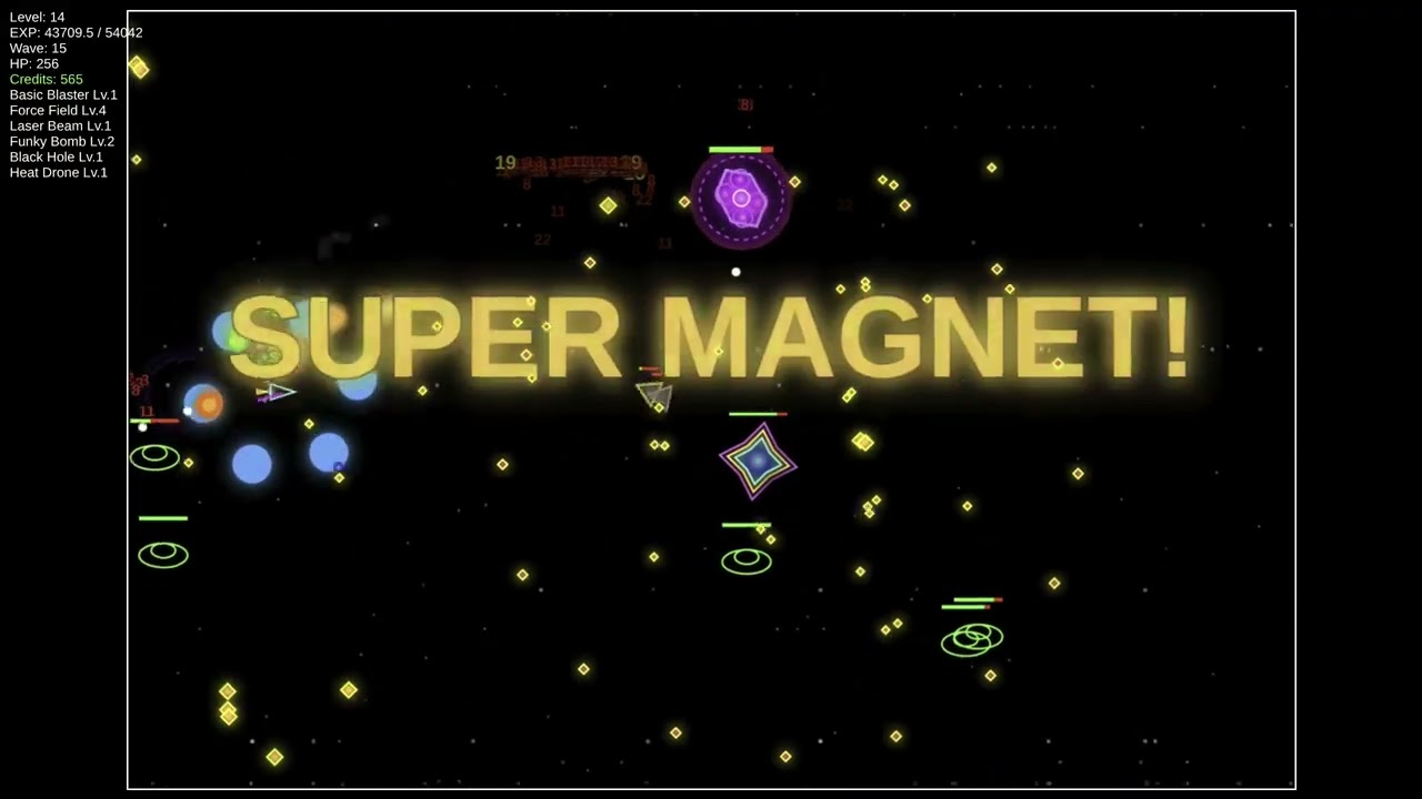 VECTROGUE Version Update (Added Initial Meta Progression) 