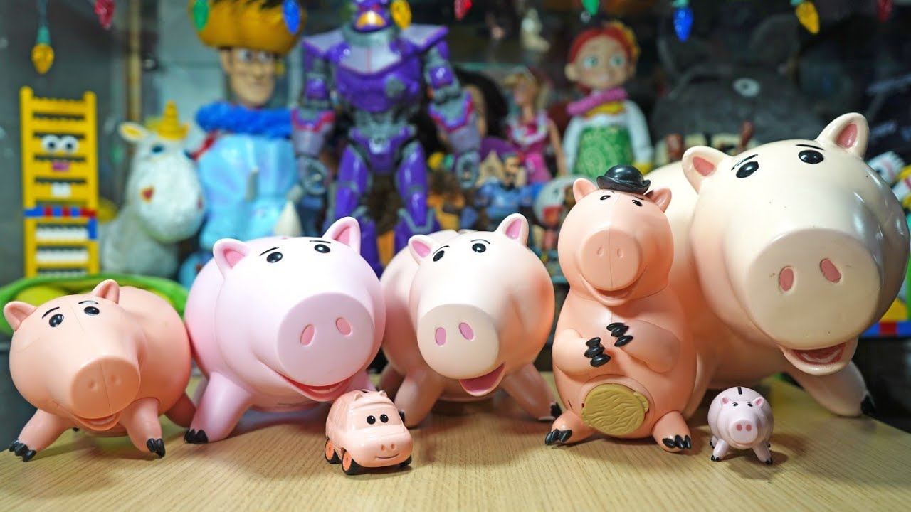 Mostrando minha coleção do Porquinho 🐷 de Toy Story - Hamm Disney Store ...