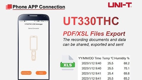 Effortless Control: Set UT330THC Parameters with the Mobile App (Tutorial!)